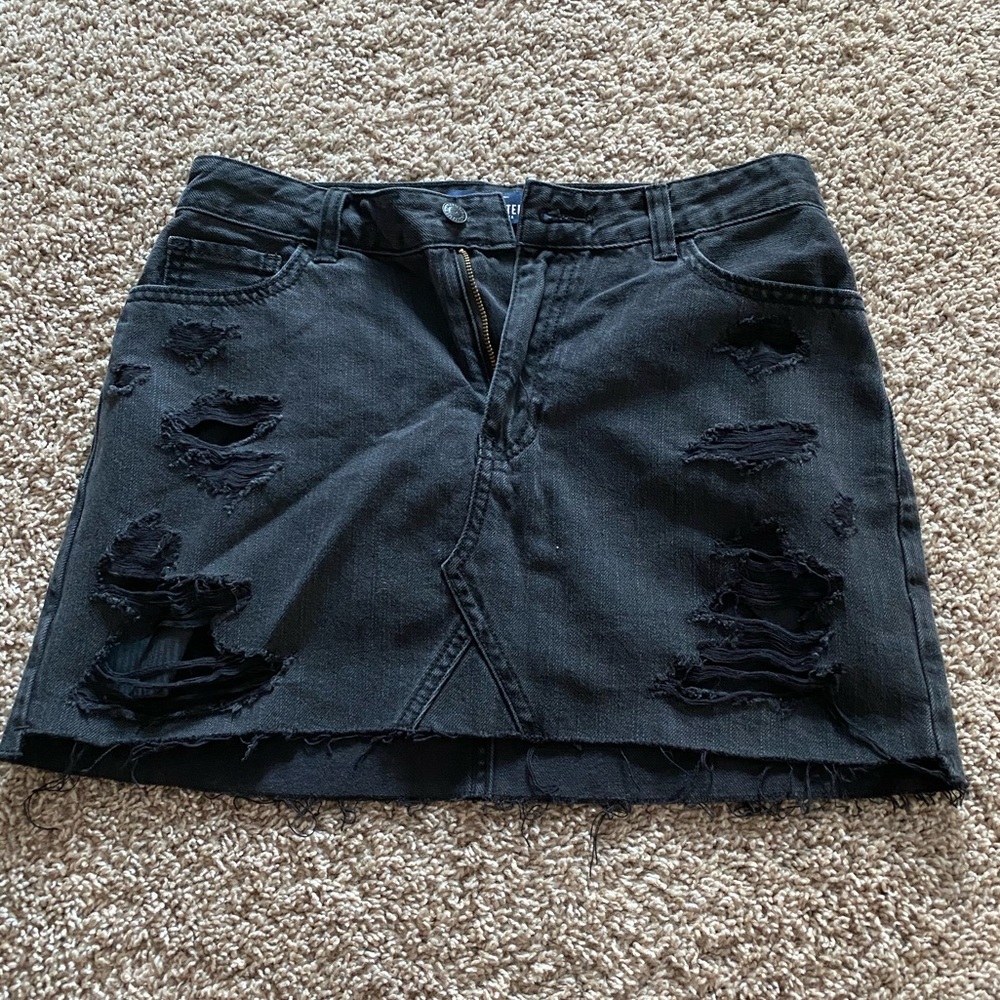 Jean skirt!